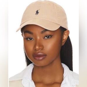 NWT Polo Ralph Lauren Chino Sport Cap in Coastal Beige